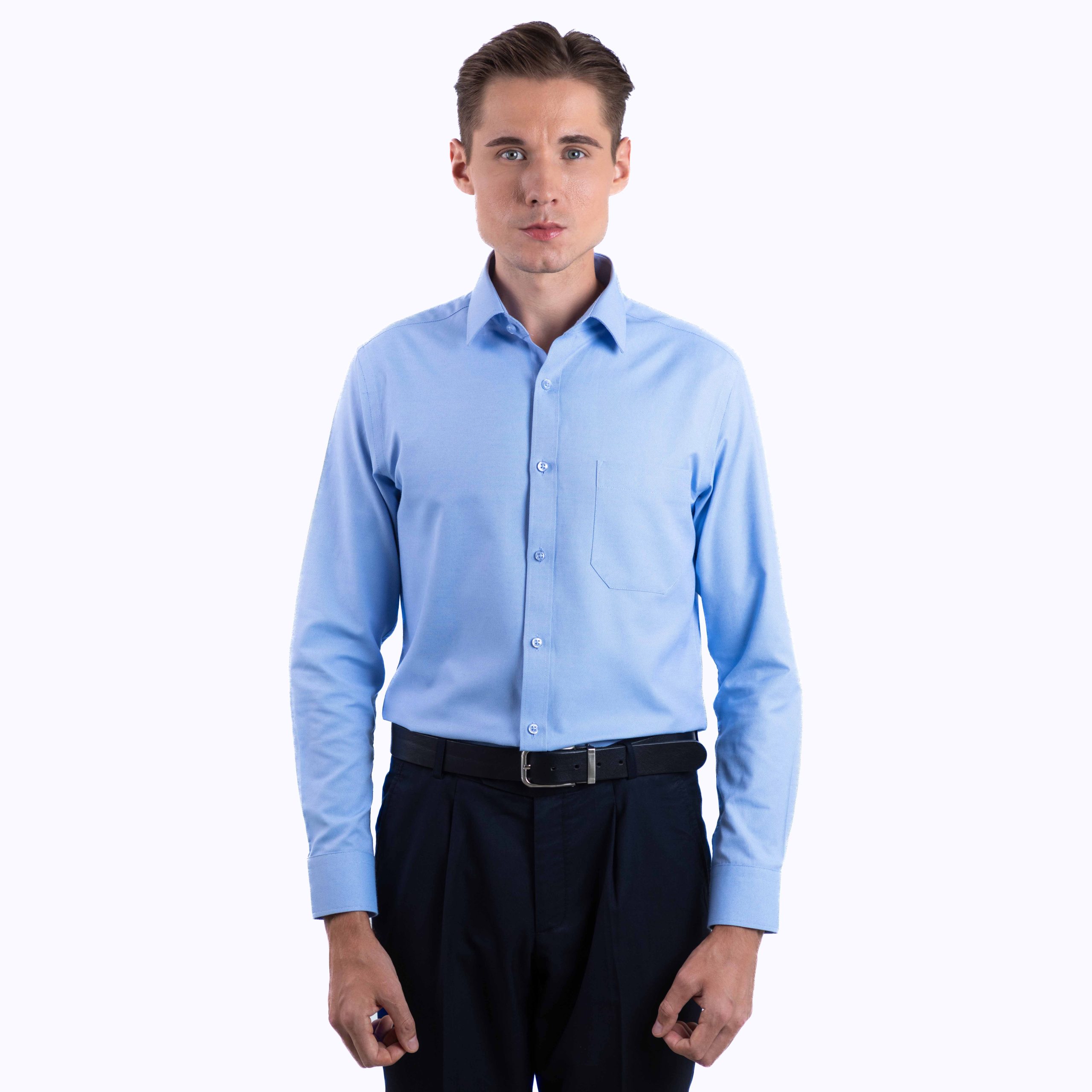 Blue Royal Oxford Shirt - Bluefort