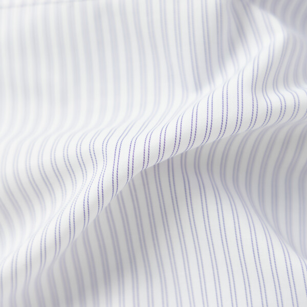 Light Purple Double Hairline Stripe Shirt - Image 5