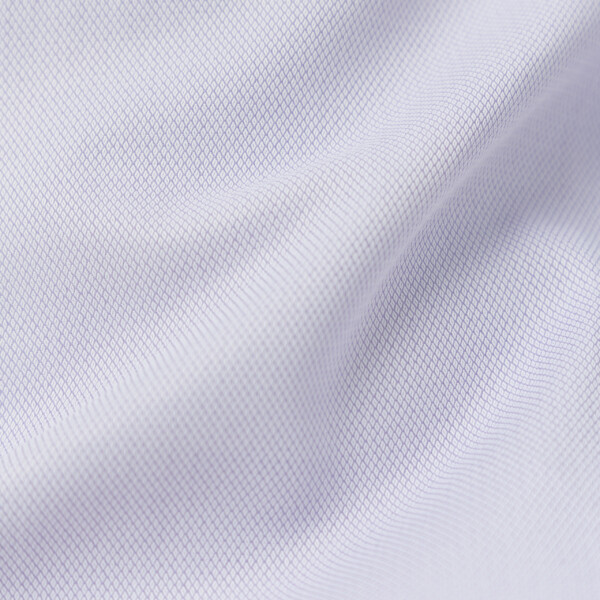 Light Purple Diamond Dobby Shirt - Image 5