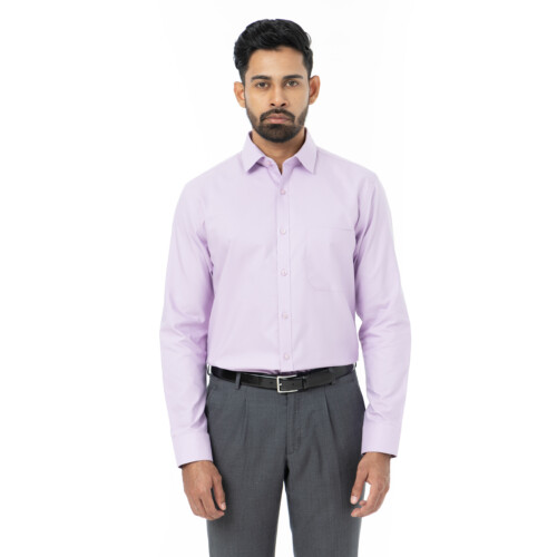 Purple Pinpoint Shirt