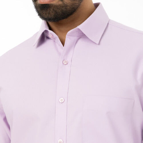Purple Pinpoint Shirt