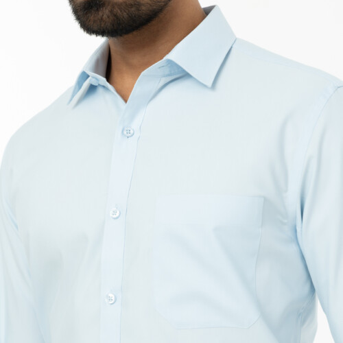 Light Blue Pinpoint Shirt