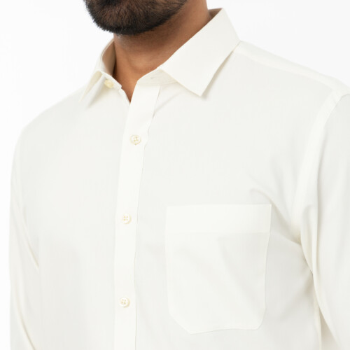 Ivory Pinpoint Shirt