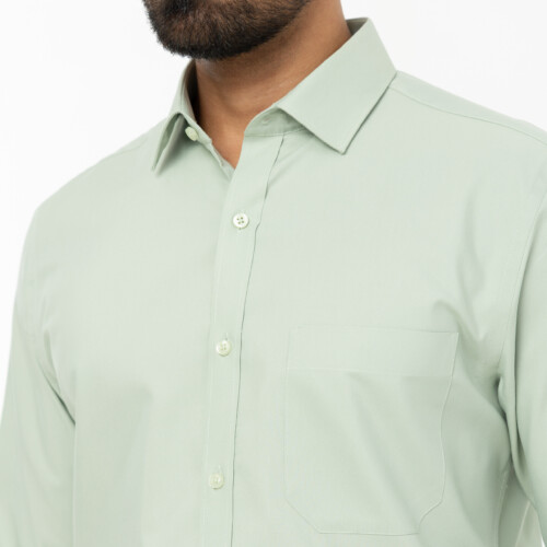 Sage Green Pinpoint Shirt