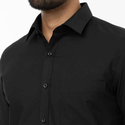 Black Pinpoint Shirt