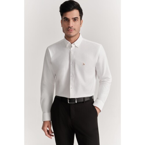 White Classic Oxford Shirt